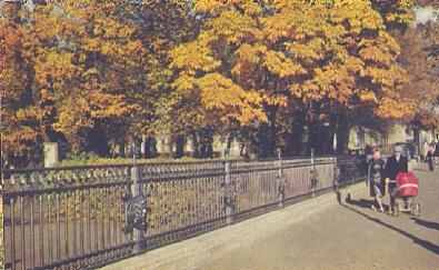 POSTAL 57419: Paseo en un parque