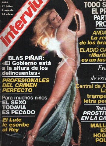 REVISTA INTERVIU Numero 115 - EVA LEON