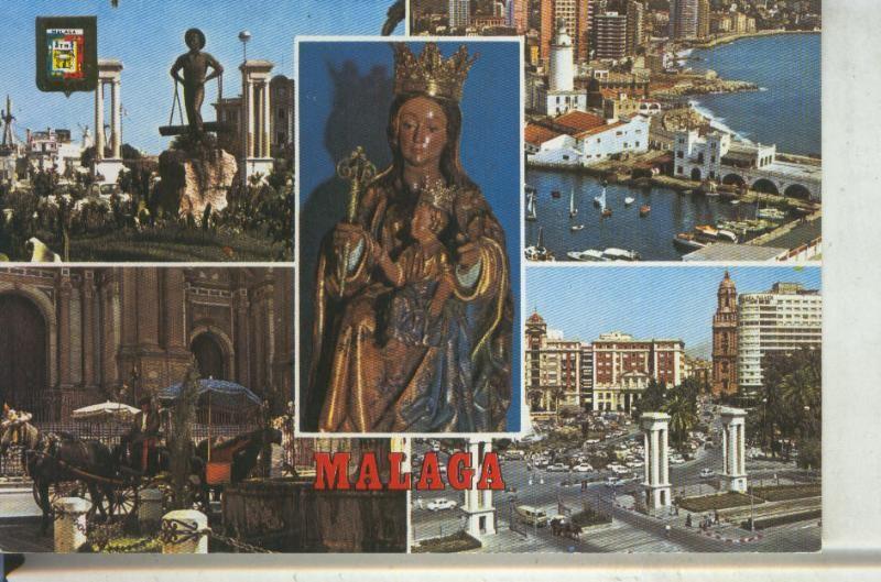 Postal 011551: Vistas de Malaga