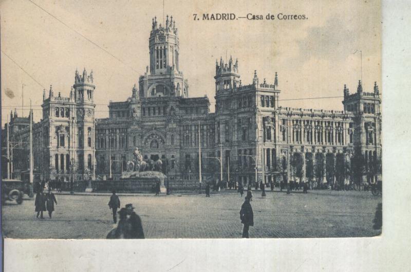 Postal 013012: Madrid, Casa de Correos