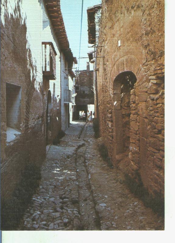 Postal 014375: Calle San Lucas de Alquezar, Huesca