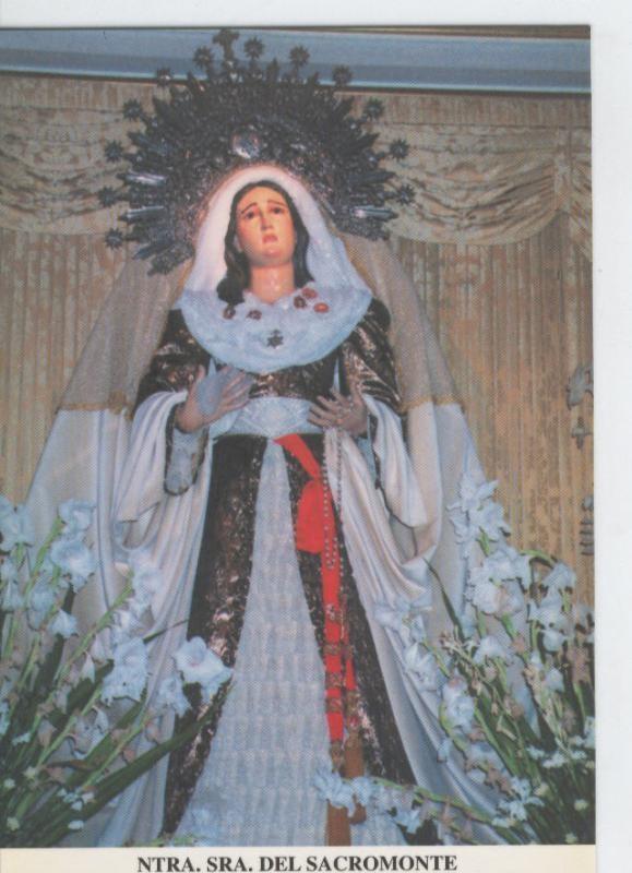 Postal 015490: Virgen Nuestra Señora del Sacromonte
