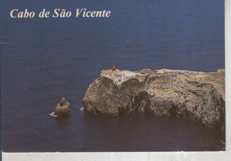 Postal 015888: Cabo de Sao Vicente en el alvarge de portugal