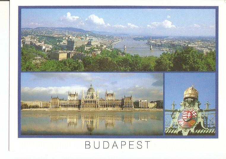 Postal 020480 : Along the Danube - Budapest