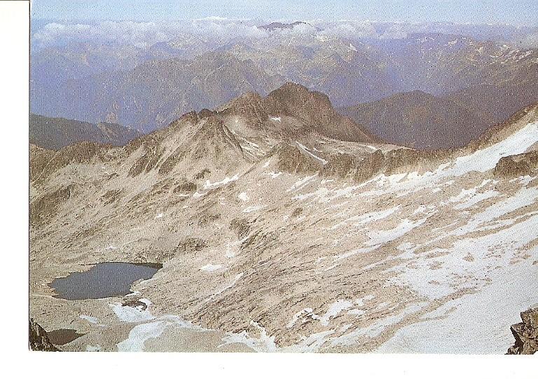 Postal 022750 : Lago Coronas, benasque (Pirineo Aragones)