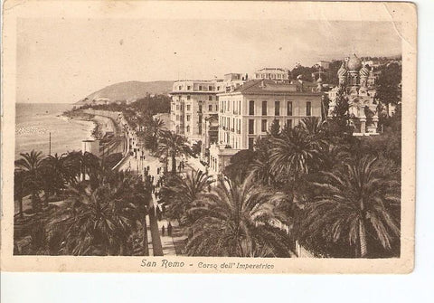 Postal 026954 : San Remo - Corso dell Imperatrice