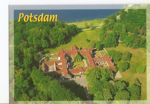 Postal 027841 : Potsdam, Cecilienhof - Luftaunahme