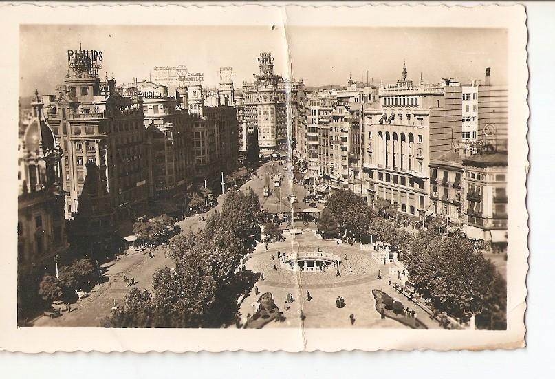 Postal 023733 : Plaza del Caudillo - Valencia