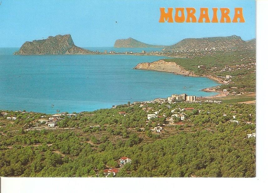 Postal 033281 : Moraira. Vita general y Peñon de Ifach