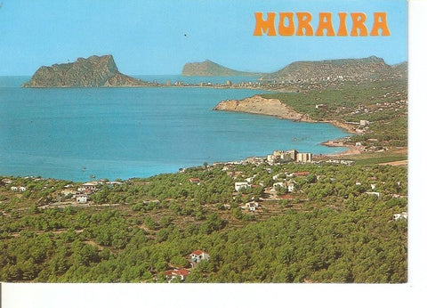 Postal 033281 : Moraira. Vita general y Peñon de Ifach