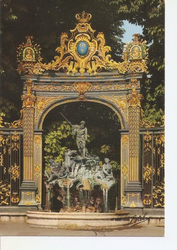 Postal 034413 : Nancy (Meurthe-et-Marselle). Fontaine de Neptune