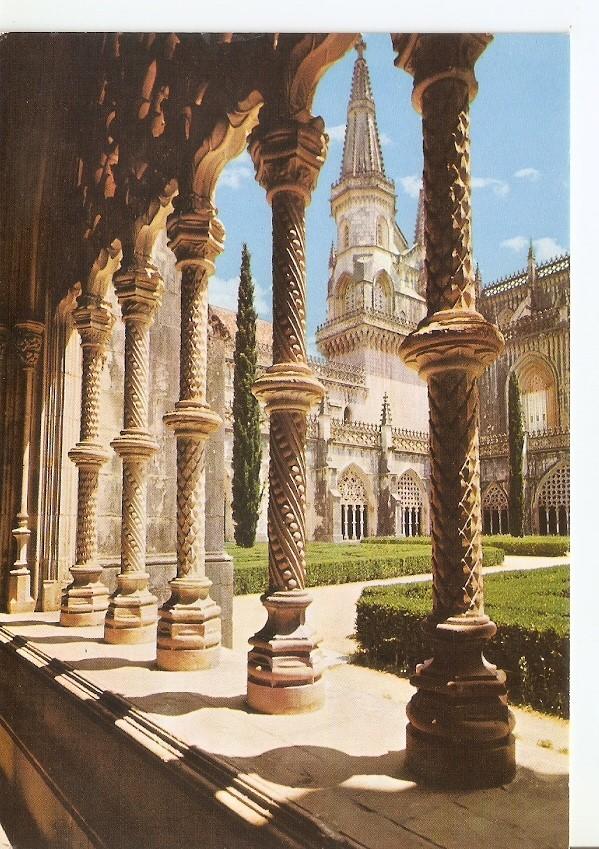 Postal 034696 : Batalha (Portugal). Monastery - A view of the Royal Cloisier