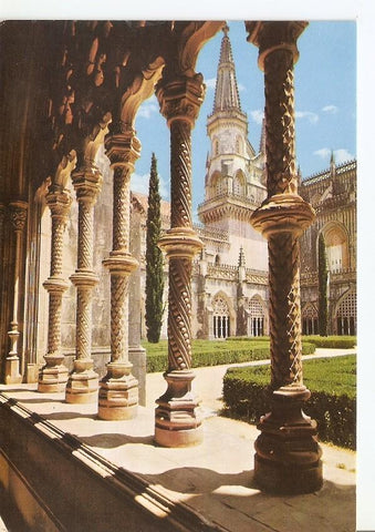 Postal 034696 : Batalha (Portugal). Monastery - A view of the Royal Cloisier