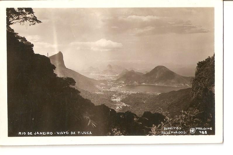 Postal 036131 : Rio de Janeiro - Visto de Tijuca Diablitos Reservados Preising 788