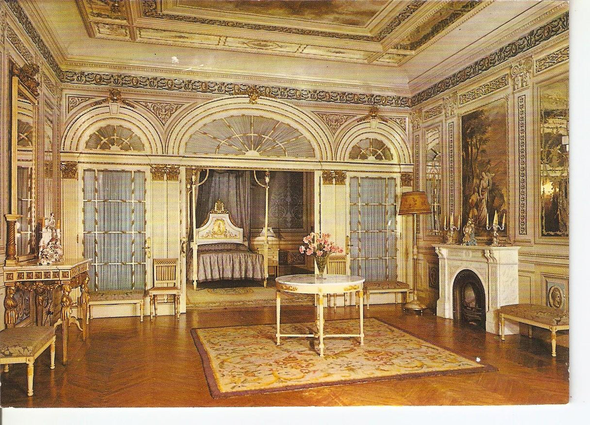 Postal 037711 : Barcelona. Palacio Real de Pedralbes. Dormitorio de la Reina