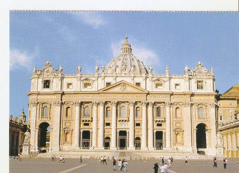 Postal 038243 : Citta del Vaticano St. Peter The Basilique