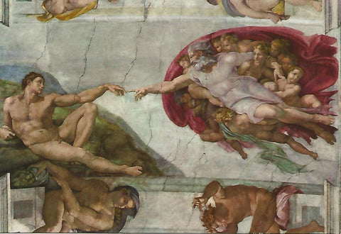 Postal 50161: VATICANO - Capilla Sixtina - Creacion del hombre