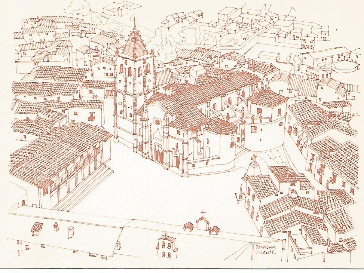 Postal 50671: XIMENA VICENTE - Torrelaguna. Iglesia de Sta. Maria Magdalena 