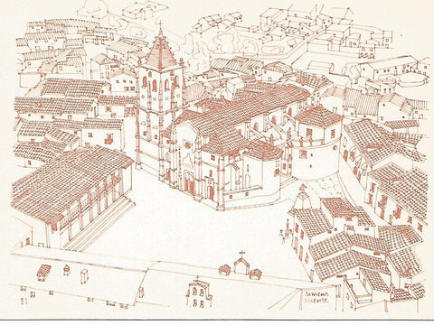 Postal 50671: XIMENA VICENTE - Torrelaguna. Iglesia de Sta. Maria Magdalena 