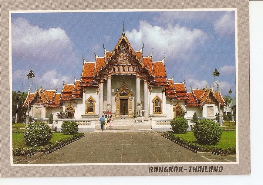 Postal 042168 : Wat Benchamabopthir (Marble Temple) Bangkok