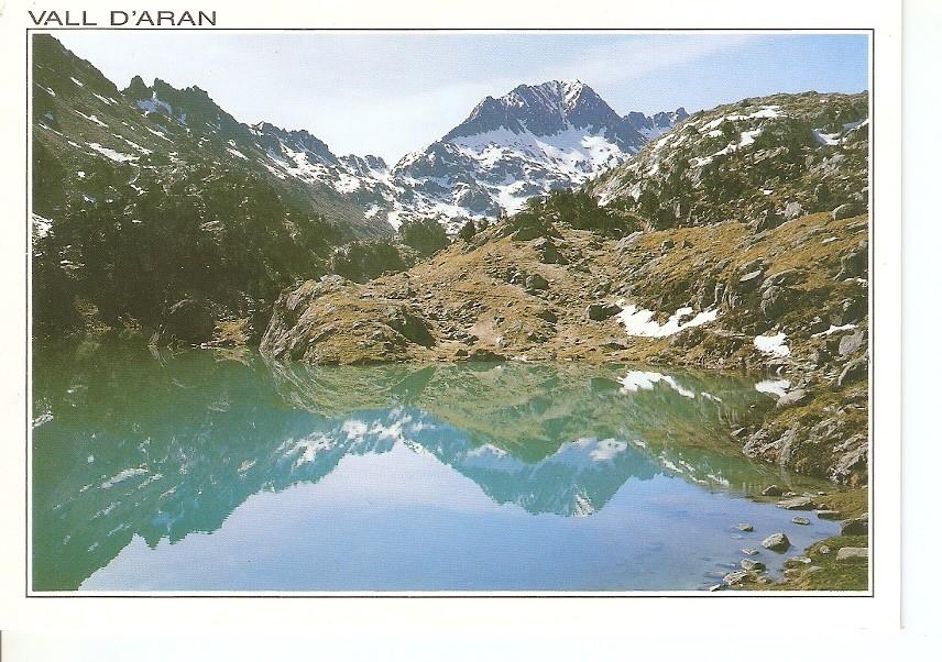 Postal 042226 : Vall dAran. Pirineu Catala. Circ de Colomers. Estany Llong de Colomers
