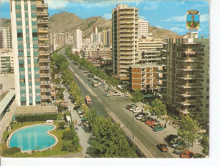 Postal 042892 : Benidorm (España) Avda. del Mediterraneo