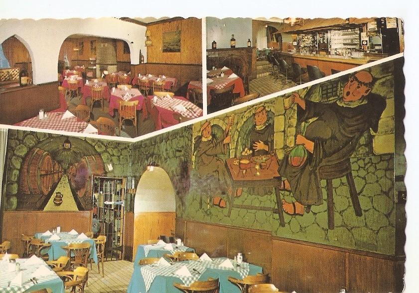 Postal 043255 : Souligner ce qui Convient. Au Chalet Suisse. Restaurant - Bar Aquarium