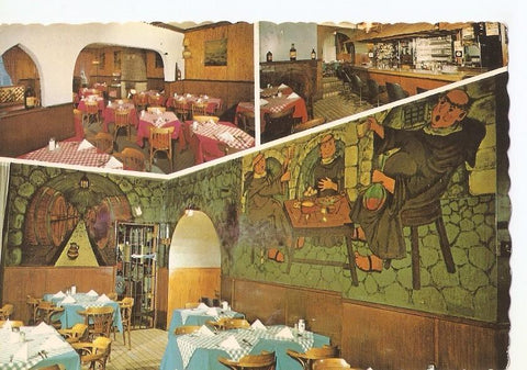 Postal 043255 : Souligner ce qui Convient. Au Chalet Suisse. Restaurant - Bar Aquarium