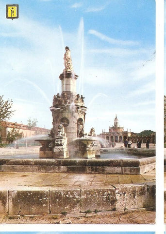 Postal 045966 : Aranjuez. Plaza San Antonio. Fuente de Mari Blanca