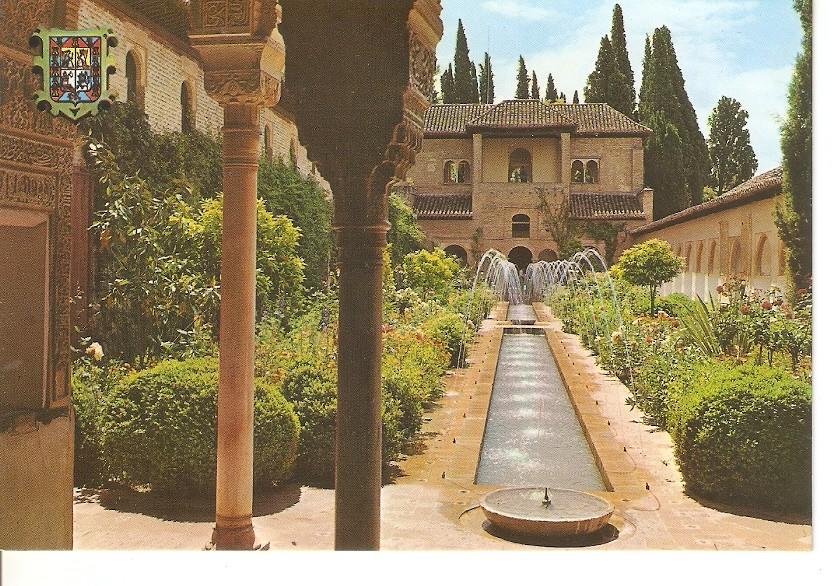 Postal 046066 : Granada. Generalife. Patio de la Acequia