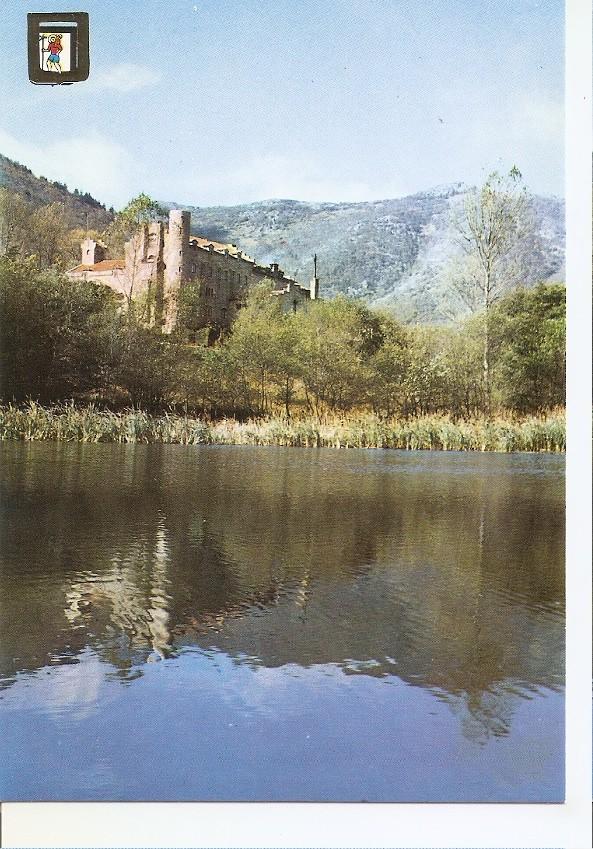 Postal 046581 : Santa Fe del Montseny (Barcelona). Lago y Hotel