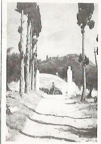 POSTAL 53354: COLECCION POSTALES PARA EL RECUERDO:JAEN.1946. El porton de los leones
