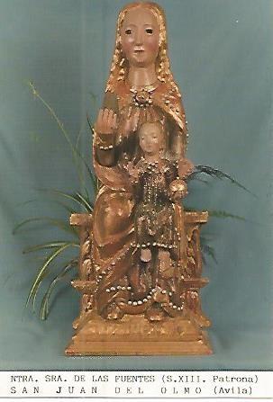 Postal 53711: NUESTRA SEÑORA DE LAS FUENTES. San Juan del Olmo Avila