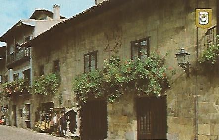 POSTAL 54893: SANTILLANA DEL MAR Cantabria. Casa de los Barreda