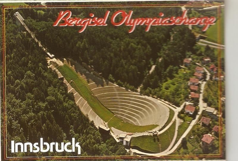 Postal 026477 : Innsbruck the Olimpic Ski Jump at Bergisel