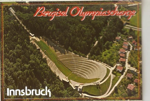 Postal 026477 : Innsbruck the Olimpic Ski Jump at Bergisel