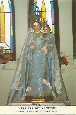 POSTAL 54526: Nuestra Señora de la Antigua. Navas de Estena Ciudad Real