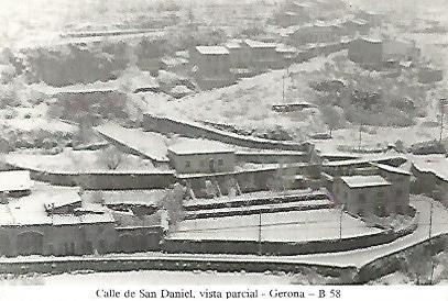 POSTAL 55032: Gerona. Nevadas sobre San Daniel