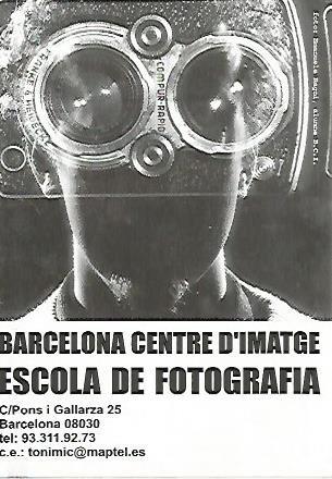 POSTAL PUBLICITARIA 55559: BARCELONA CENTRE D IMATGE