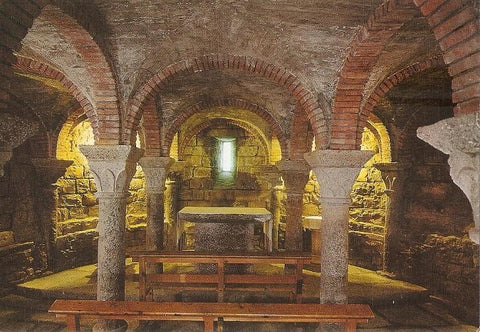 Postal 048384 : Ainsa (Huesca). Pirineo Aragones. Iglesia Parroquial siglo XI