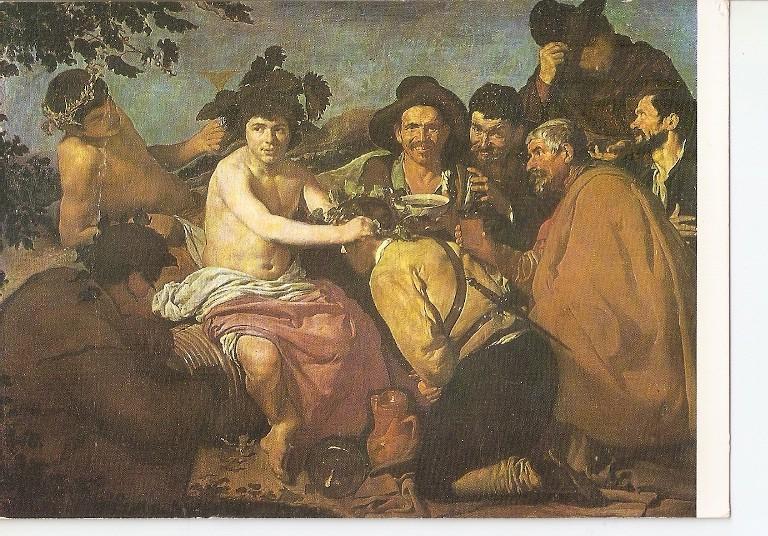Postal 048551 : Velazquez. Los Borrachos
