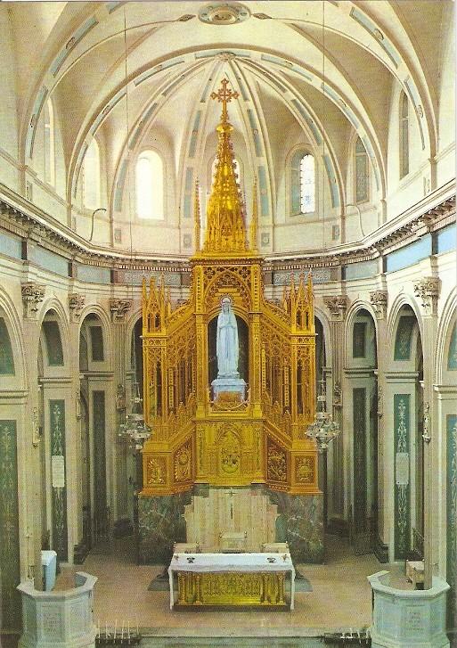 Postal 048860 : Santuario de Lurdes. Iglesia