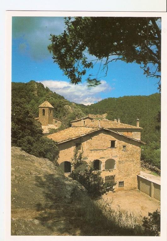 Postal 048953 : Castell de lAreny. Detall (Bergueda)
