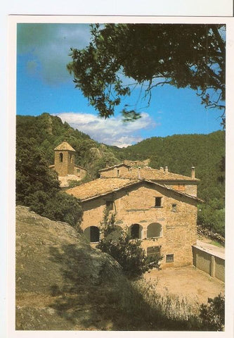Postal 048953 : Castell de lAreny. Detall (Bergueda)
