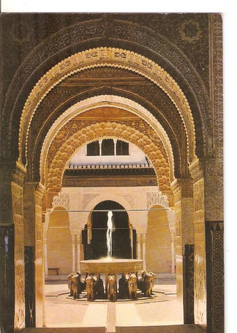 Postal 049715 : Granada. Patio de Los Leones 