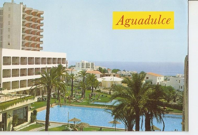 Postal 050015 : Aguadulce (Almeria). Vista panoramica y Hotel Satelite Park