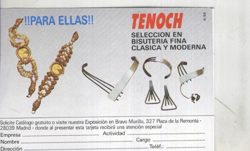 Postal: Tenoch, propaganda comercial