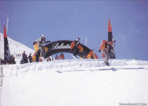 Postal 60647.  Publicitaria: XIV circuito Ballentine´s snowboard (Astun)