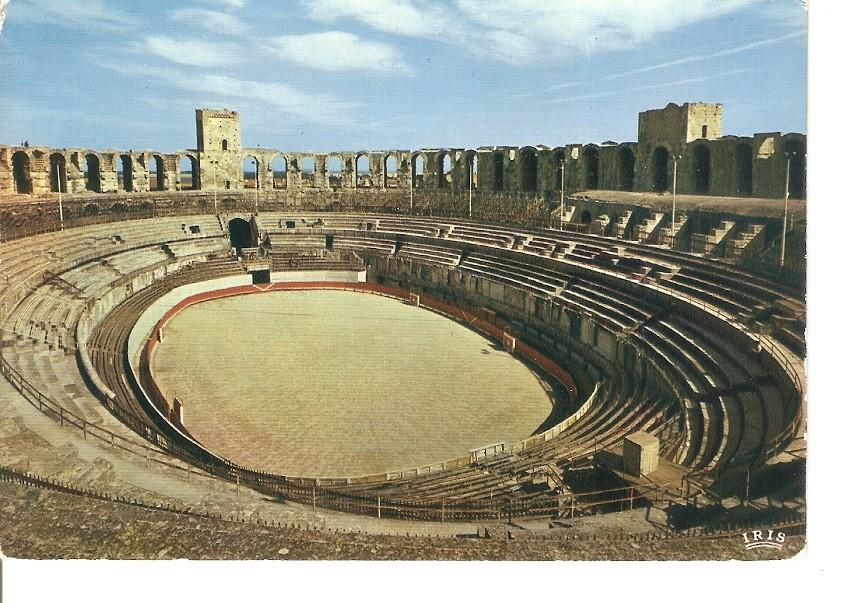 Postal 034678 : Reflets de Provence. Arles. Les Arenes