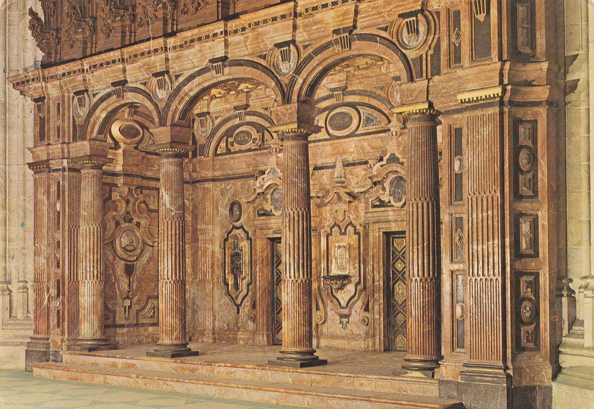Postal 61313 : Sevilla. Catedral. Vista lateral del trascoro